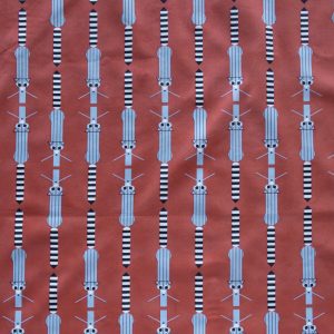 Charley Harper for Birch Organic, Santa Rosa, Ringtail Stripe